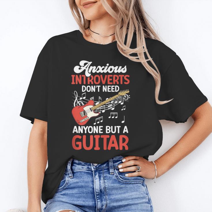 Sarcastic Introvert Need Guitar Sad Song Introvert Guitarist Unisex T-Shirt