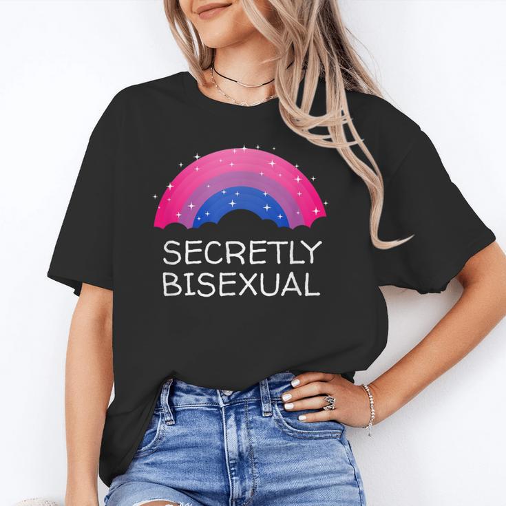 Secretly Bisexual Bi Introvert Bi Pride Antisocial LGBTQ Unisex T-Shirt Secretly Bisexual Bi Introvert Bi Pride Antisocial LGBTQ Unisex T-Shirt