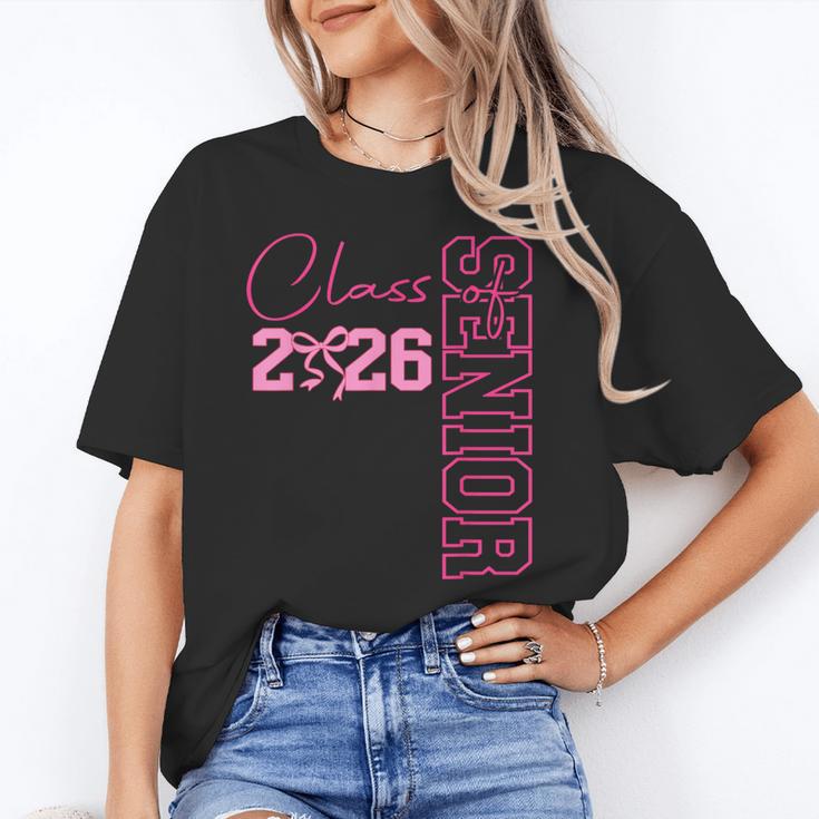 Senior 2026 Class Of 2026 Coquette Bow Graduation 2026 Unisex T-Shirt