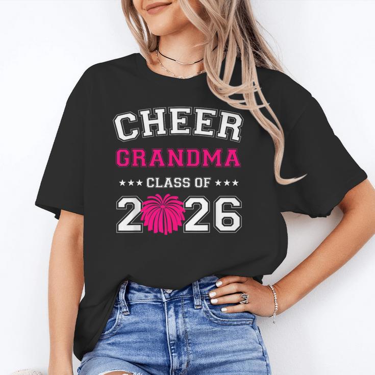 Senior Cheerleader Grandma Cheer Class Of 2026 Graduation Unisex T-Shirt