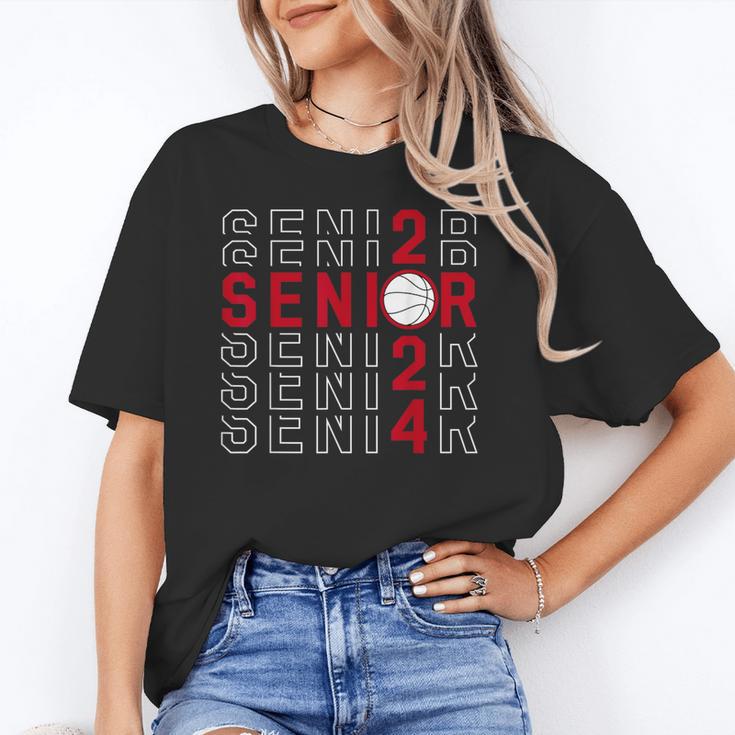 Senior Class Of 2024 Graduation 2024 Maroon Basketball Unisex T-Shirt