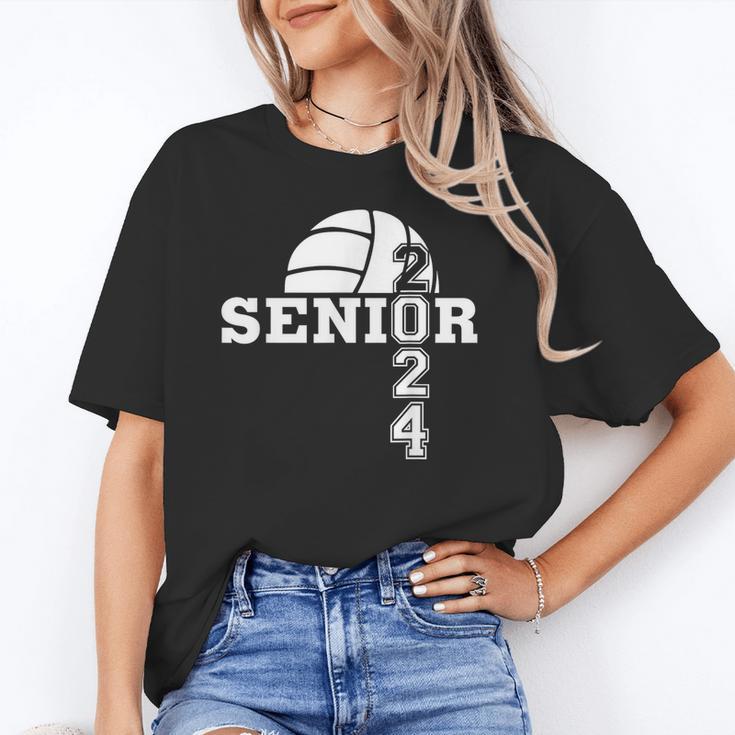 Senior Class Of 2024 Volleyball Seniors School Graduation Unisex T-Shirt