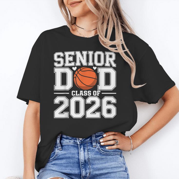 Senior Dad Class Of 2026 Cute Basketball Dad Graduation 2026 Unisex T-Shirt