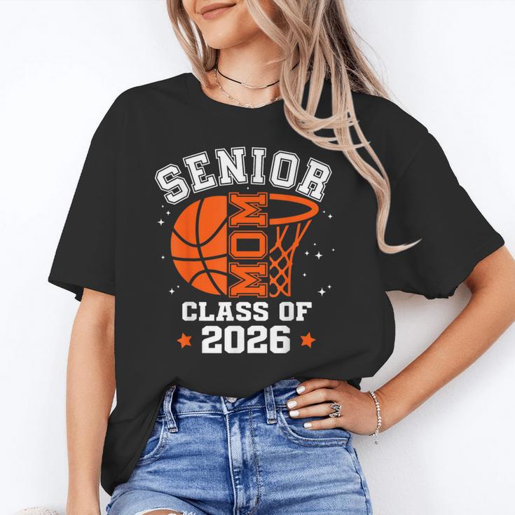 Senior Mom Class Of 2026 Basketball Graduation Unisex T-Shirt