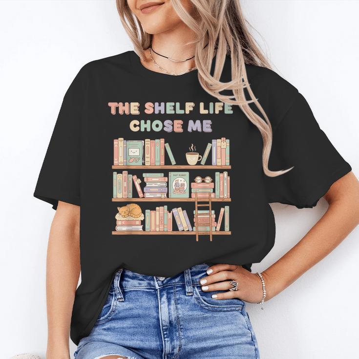 The Shelf Life Chose Me Bookstore Reading Lover Graphic Unisex T-Shirt The Shelf Life Chose Me Bookstore Reading Lover Graphic Unisex T-Shirt