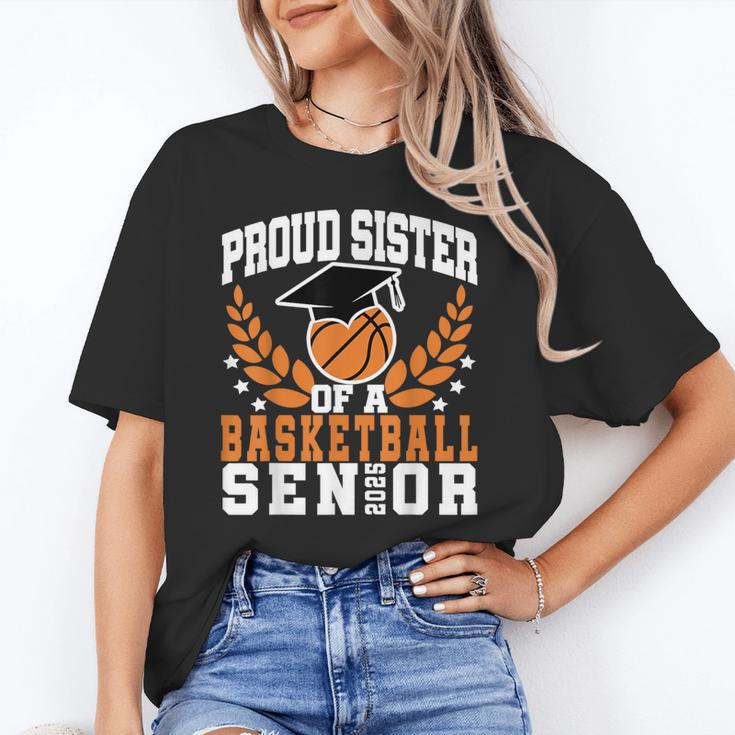 Sister Class Of 2025 Senior Basketball Graduation Family Unisex T-Shirt