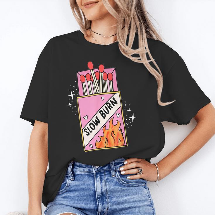 Slow Burn Book Trope Worth The Wait Love Takes Time Unisex T-Shirt