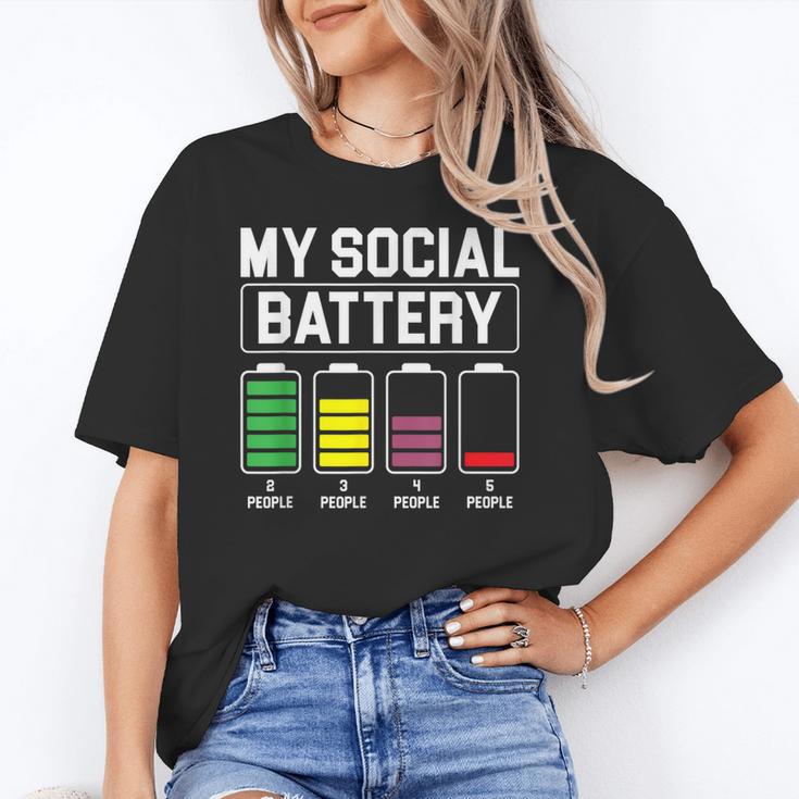 My Social Battery Introverted Low Energy Antisocial Unisex T-Shirt My Social Battery Introverted Low Energy Antisocial Unisex T-Shirt