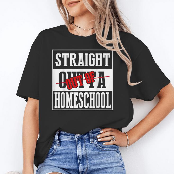 Straight Outta Homeschool Shirt Graduation Unisex T-Shirt