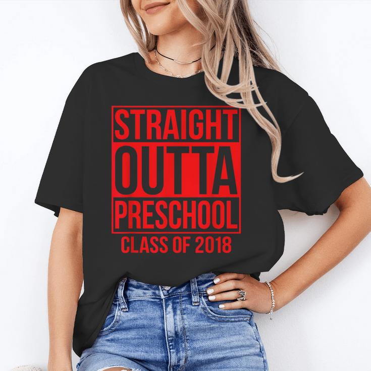 Straight Outta Preschool Graduation Class Of 2018 Unisex T-Shirt