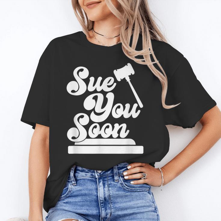 Sue You Soon Law Student School Graduation Unisex T-Shirt