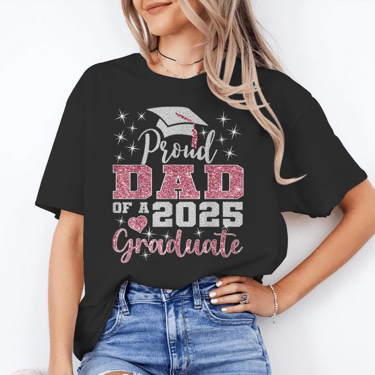 Super Proud Dad Of 2025 Graduate Senior Graduation Family Unisex T-Shirt