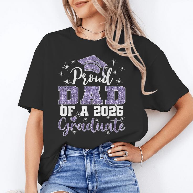 Super Proud Dad Of 2026 Graduate Senior Graduation Family Unisex T-Shirt