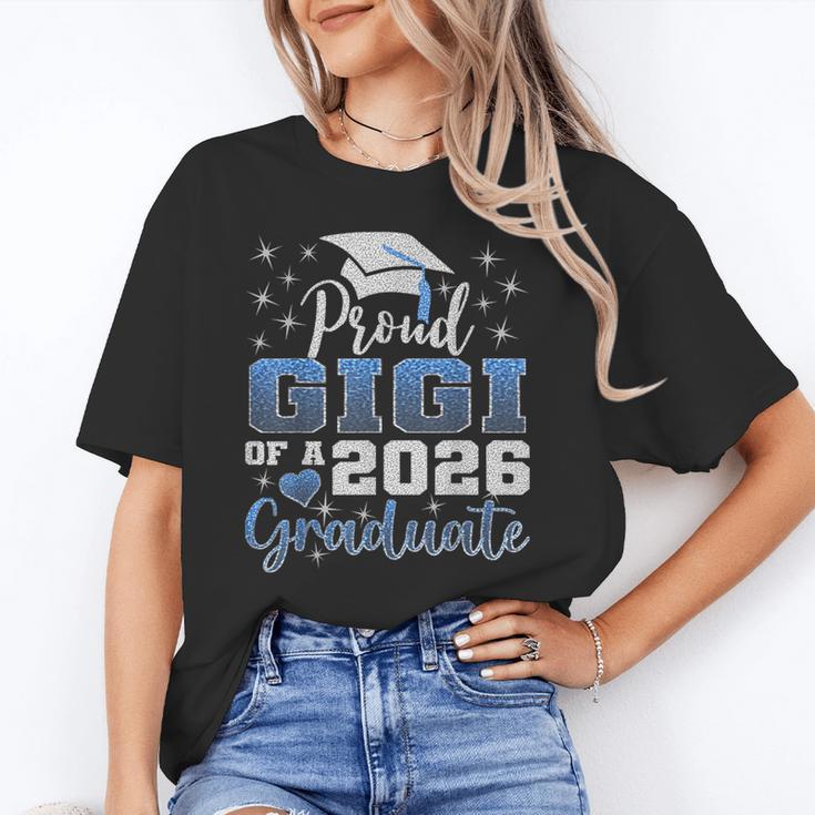 Super Proud Gigi Of 2026 Graduate Senior Graduation Family Unisex T-Shirt