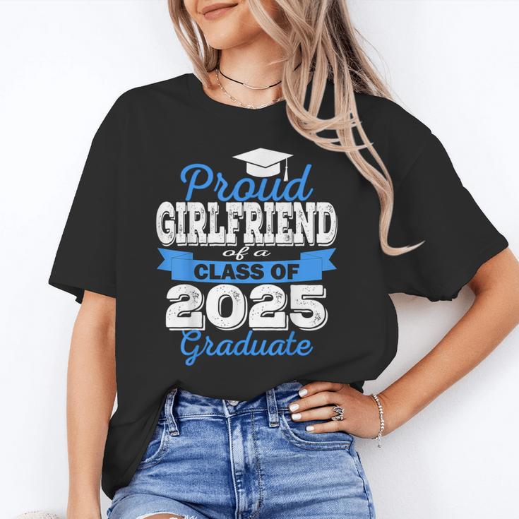 Super Proud Girlfriend Of 2025 Graduate Graduation Family Unisex T-Shirt