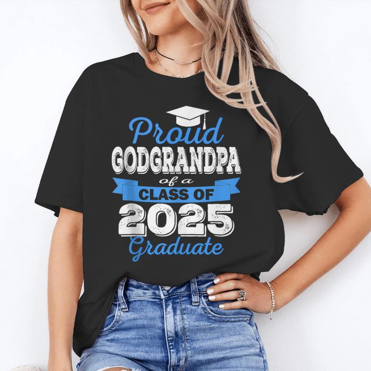 Super Proud GodGrandpa Of 2025 Graduate Graduation Family Unisex T-Shirt