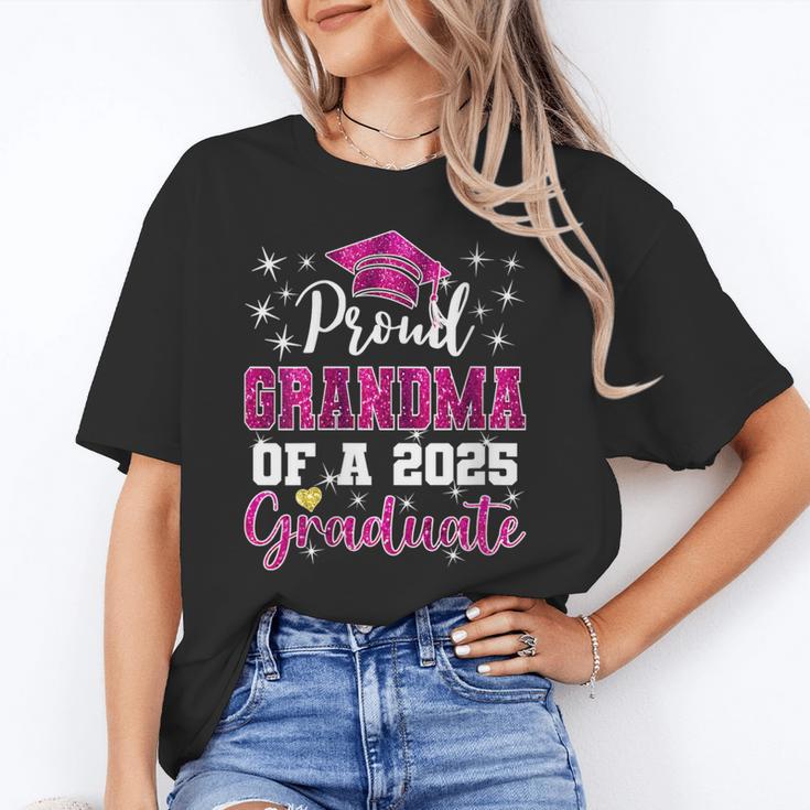 Super Proud Grandma Of 2025 Graduate Graduation Family Unisex T-Shirt