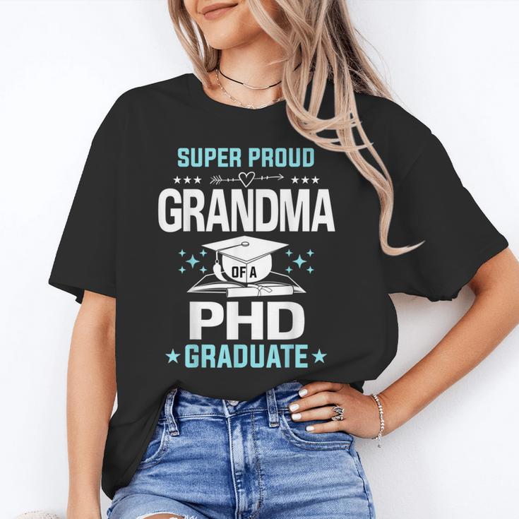 Super Proud Grandma Of A PHD Graduate Senior Graduation Unisex T-Shirt