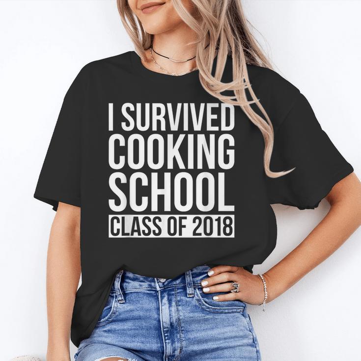 I Survived Cooking School Class Of 2018 Graduation Unisex T-Shirt