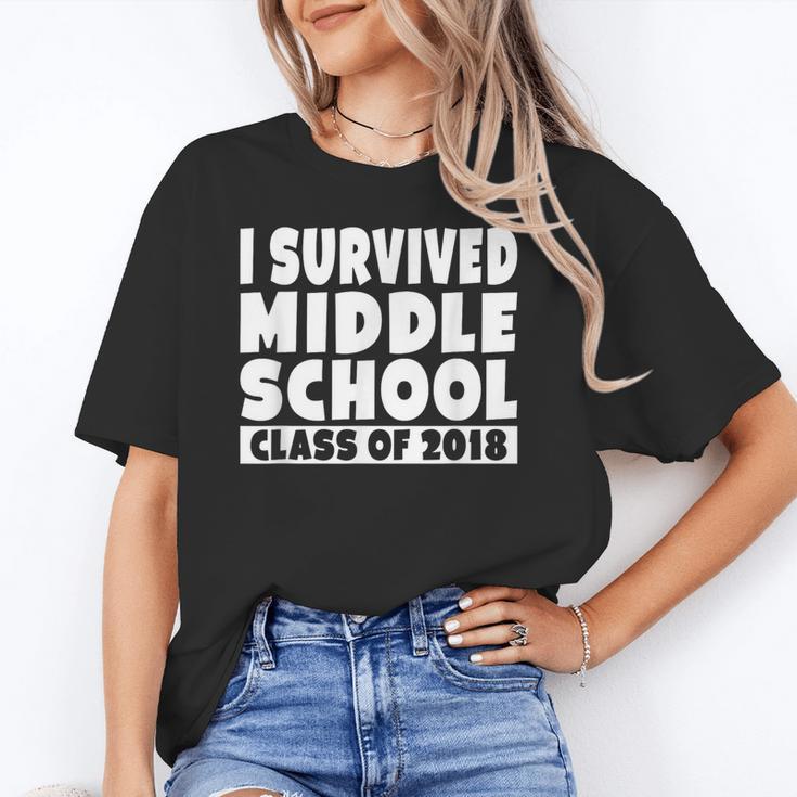 I Survived Middle School Class Of 2018 Graduation Unisex T-Shirt