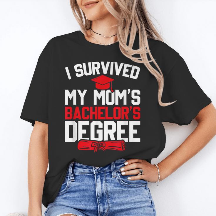 I Survived My Mom's Bachelor's Degree Graduation Unisex T-Shirt