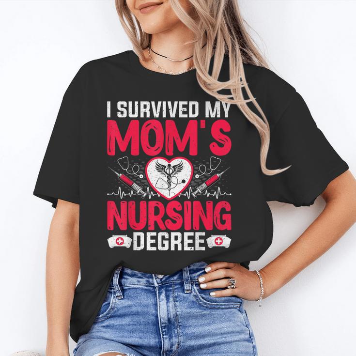I Survived My Mom’s Nursing Degree Nurse Nursing Graduation Unisex T-Shirt