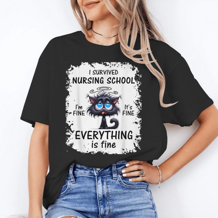 I Survived Nursing School Graduation 2025 Unisex T-Shirt