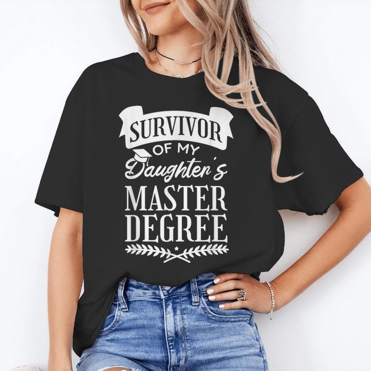 Survivor Of My Daughter's Master Degree Masters Graduation Unisex T-Shirt