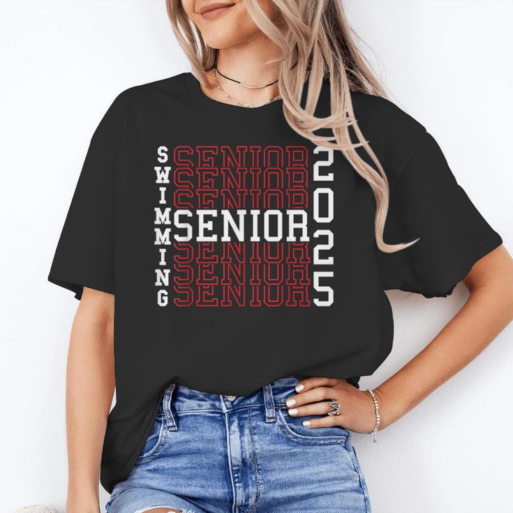 Swimming Senior Night Swimming Senior 2025 Graduation 40 Unisex T-Shirt