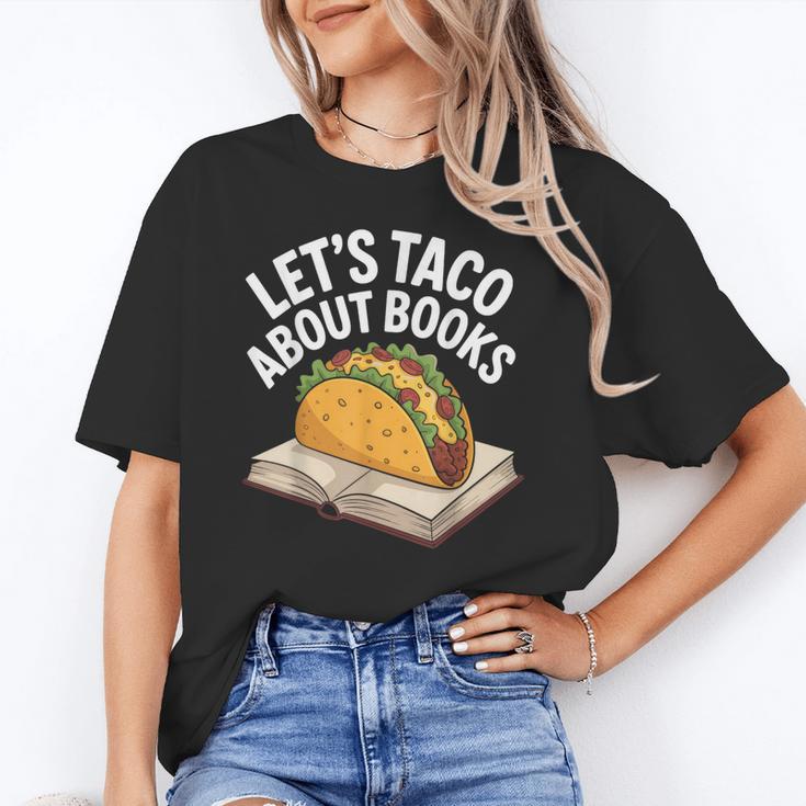 Taco Books Mexican Reading Teacher Book Lovers Bookish Unisex T-Shirt