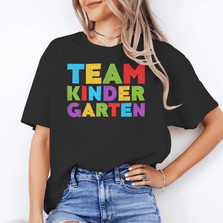Team Kindergarten Shirt Teacher Back To School Graduation Men Women Girls Kids Unisex T-Shirt