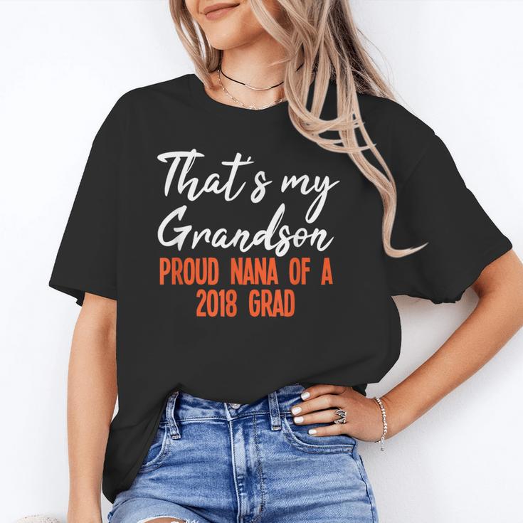 That's My Grandson 2018 Graduation Shirt For Grad Nanas Unisex T-Shirt