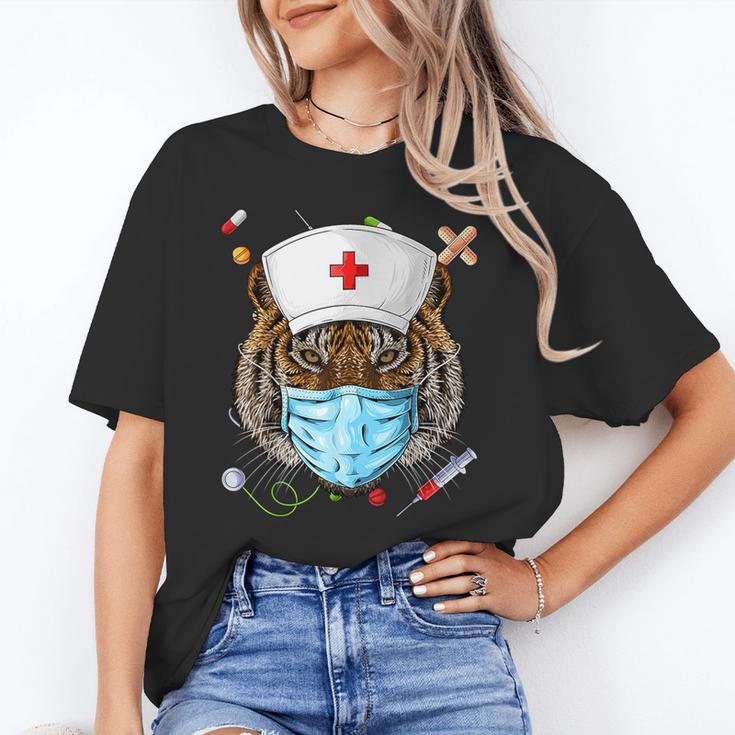 Tiger Nurse RN ER Nursing School Graduation Unisex T-Shirt
