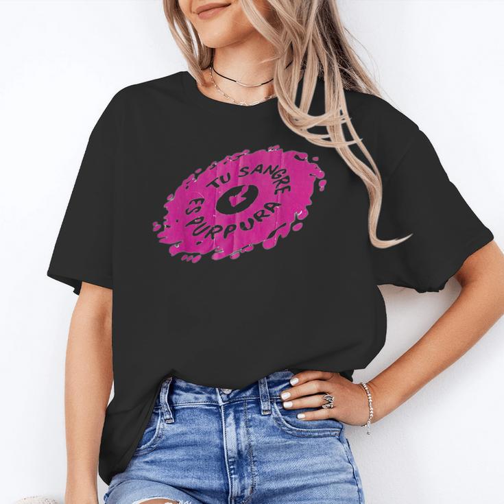Tu Sangre Es Purpura Mexican Nostalgia Unisex T-Shirt