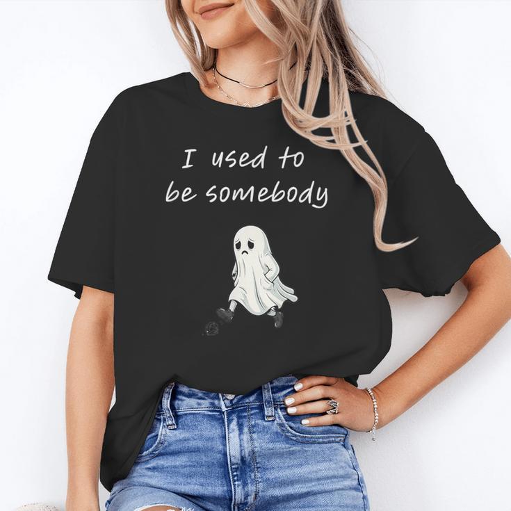 I Used To Be Somebody Nostalgia Halloween Spooky Season Unisex T-Shirt