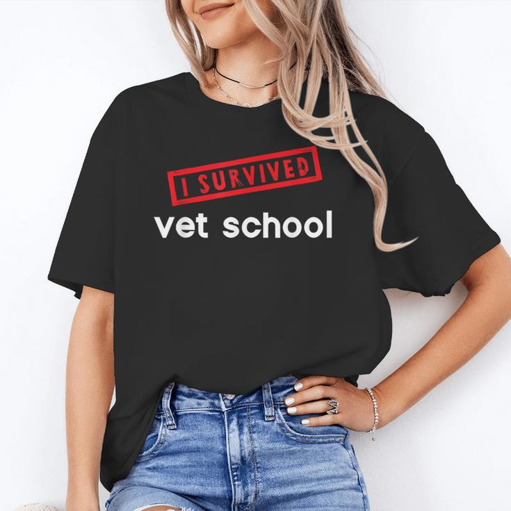 Vet School Tech Graduation Future Veternarians I Survived Unisex T-Shirt