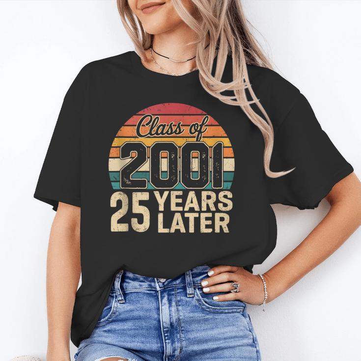 Vintage Class Of 2001 25 Years Later Reunion 25th Graduation Unisex T-Shirt