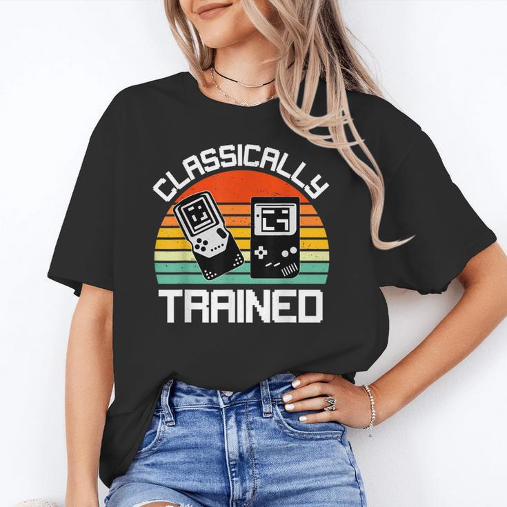 Vintage Retro Classically Trained Video Game 90s Nostalgia Unisex T-Shirt Vintage Retro Classically Trained Video Game 90s Nostalgia Unisex T-Shirt