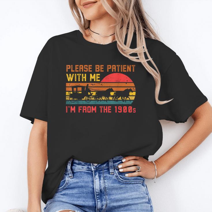 Vintage Retro Please Be Patient With Me I'm From The 1900s Unisex T-Shirt
