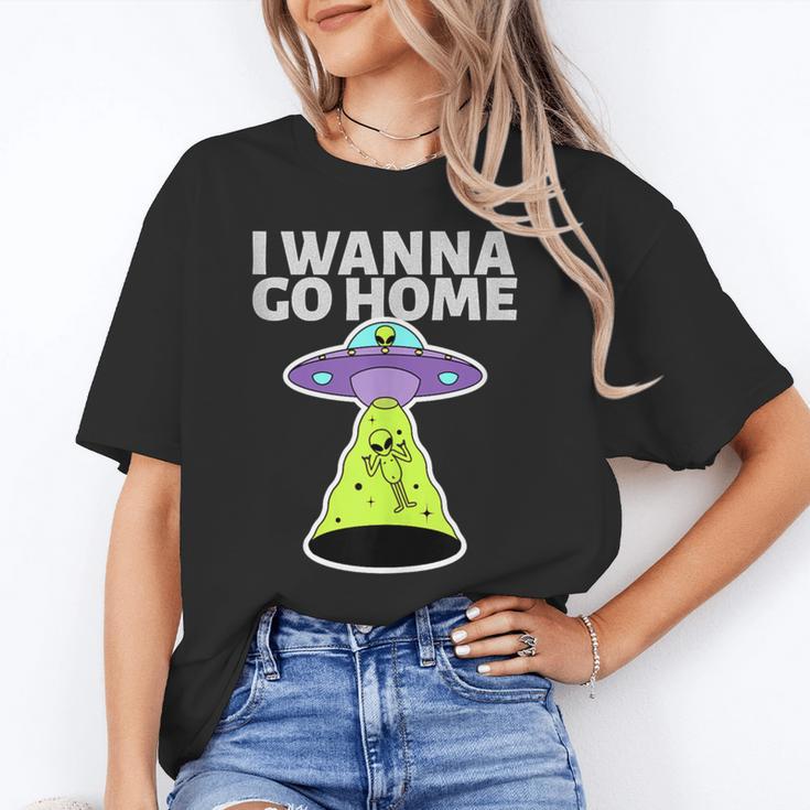 I Wanna Go Home Introvert UFO UAP Flying Saucer Trippy Alien Unisex T-Shirt I Wanna Go Home Introvert UFO UAP Flying Saucer Trippy Alien Unisex T-Shirt