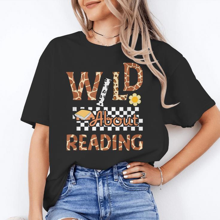 Wild About Reading Teacher Reading Books Back To School Unisex T-Shirt Wild About Reading Teacher Reading Books Back To School Unisex T-Shirt