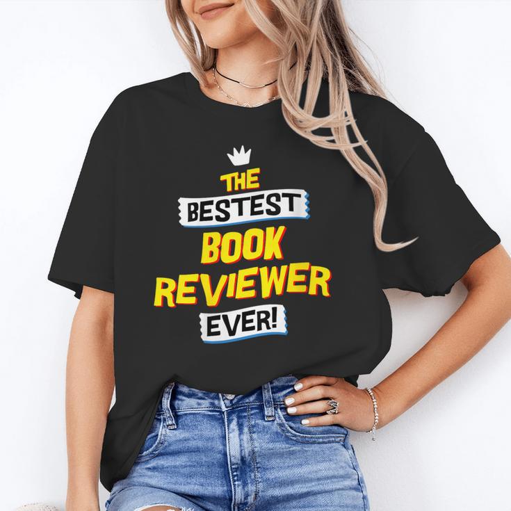 Women's Best Book Reviewer Critic Job Occupation Unisex T-Shirt Women's Best Book Reviewer Critic Job Occupation Unisex T-Shirt