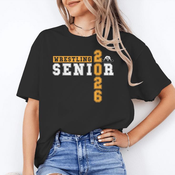 Wrestling Senior Night Wrestling Senior 2026 Graduation 27 Unisex T-Shirt