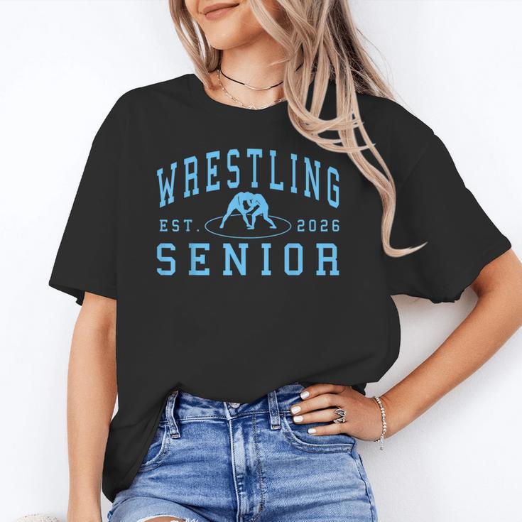 Wrestling Senior Night Wrestling Senior 2026 Graduation 70 Unisex T-Shirt