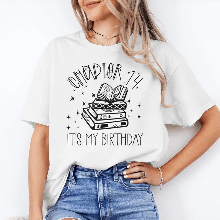 14th Birthday Girls Chapter 14 Its My Birthday Book Lover Unisex T-Shirt