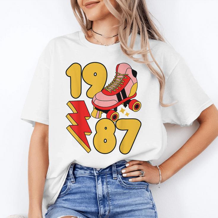 1987 Retro Roller Skate Vintage 80s Nostalgia Collector Unisex T-Shirt