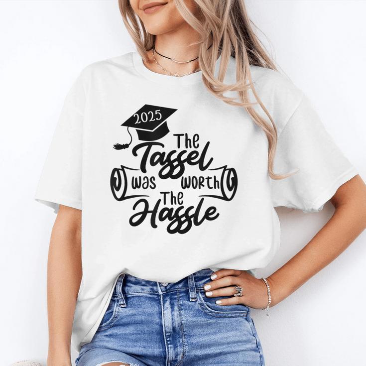 2025 Graduation The Tassel Was Worth The Hassle University Unisex T-Shirt