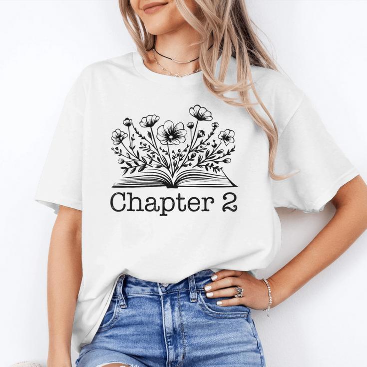 2nd Birthday Girl Chapter 2 Reading Book Lover 2 Year Old Unisex T-Shirt
