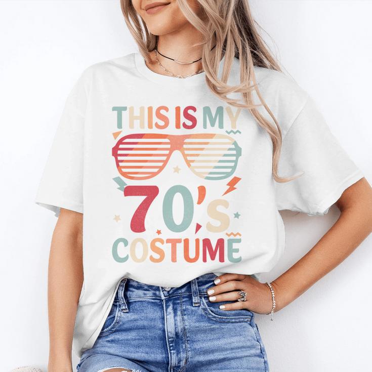 This Is My 70s Costume Vintage Style Nostalgia 1970s Retro Unisex T-Shirt