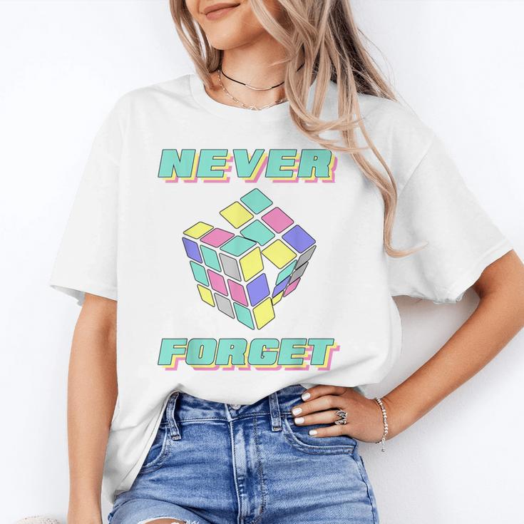 80s 90s Nostalgia Magic Cube Retro Party Costume Unisex T-Shirt